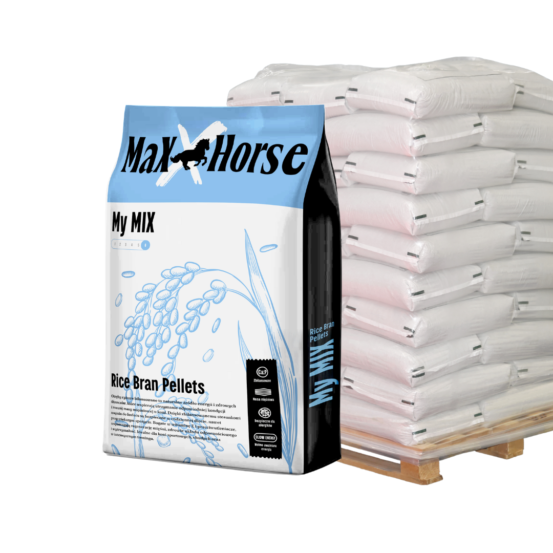 3 Otręby ryżowe dla koni paleta hurt
