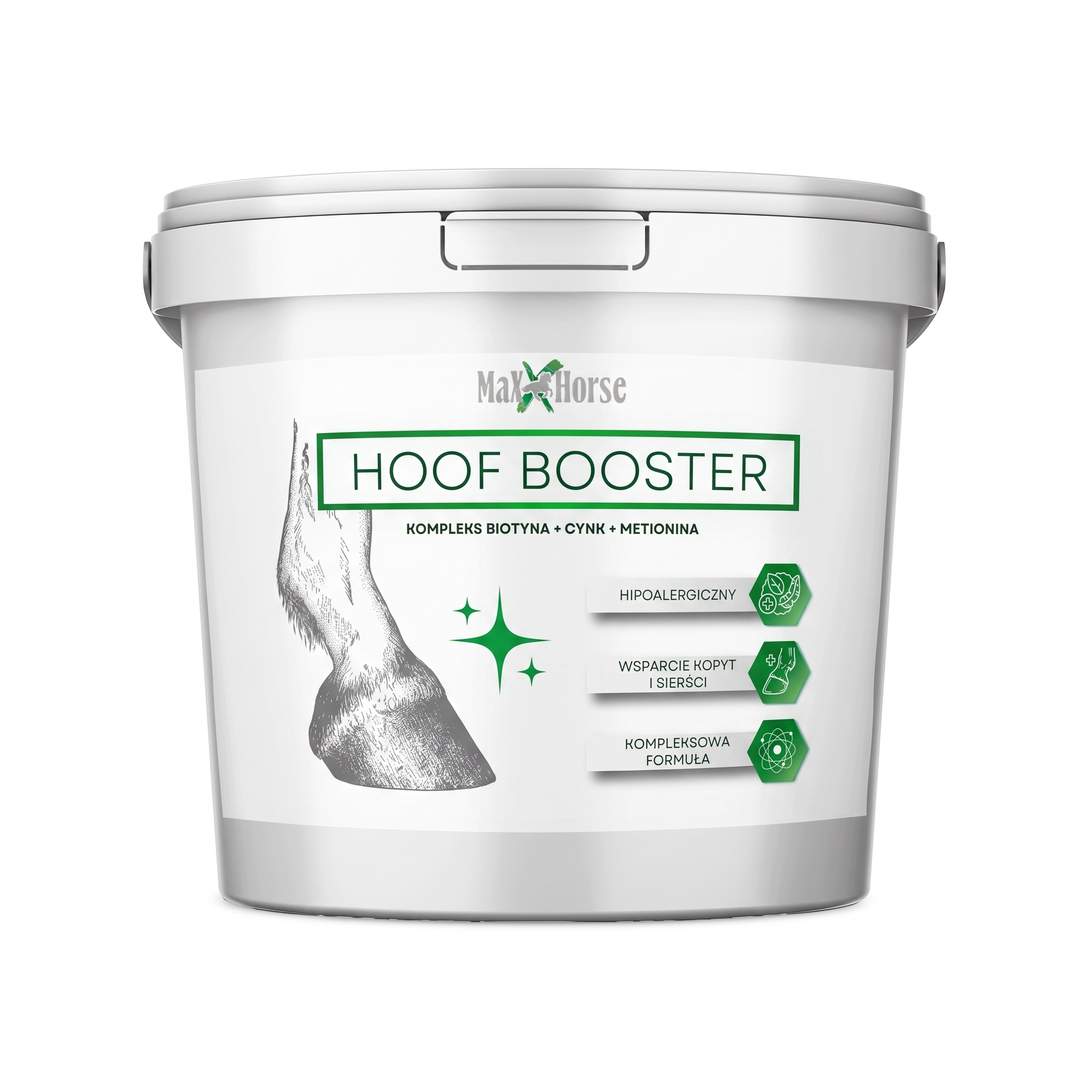 hoof booster suplement na kopyta dla koni biotyna metionina cynk